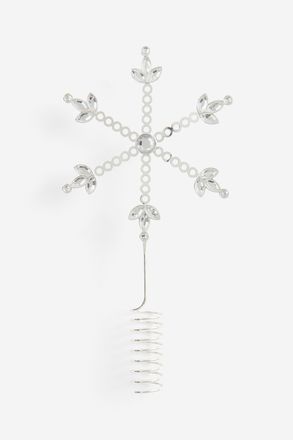 H&M Weihnachtsbaumstern - Silber