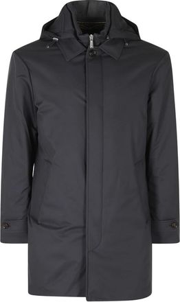Moorer Rain Jassen - Heren - Regenjassen - Blauw - XL - Jassen