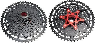 OEM Cassette Para Bicicleta, 10 Velocidades, Opciones De Velocidad Ajustables, 12s 11-50t Negro