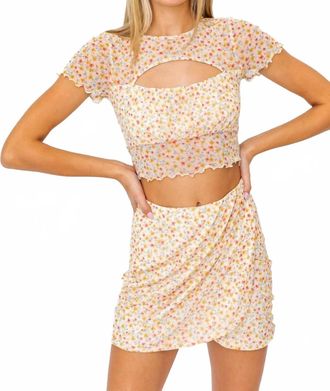 Le Lis Blanc Deux Simply Sweet Set In Cream Multi