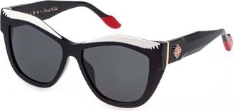 Yalea SYA224V FRIDA KAHLO 700Y Womens Sunglasses Black Size 56