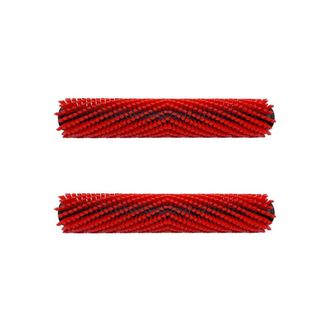 OEM 2 Cepillos De Limpieza Para Rodillos, Cepillo Principal Para Rodillos De Superficie Br 30/4c, Cepillo Rojo Para Rodillo 4.762-452.0 Para Br 30/4c
