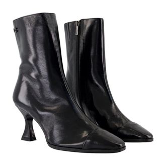 Carel Womens Isabelle Ankle Boot Black Calfskin
