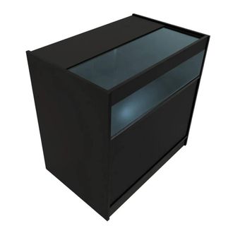 MonsterShop LED Retail Shop Counter B900 - Black
