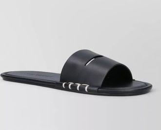 J.W.Anderson mules flat sole open toe metal accents