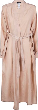 Fabiana Filippi Campagna Belted Long Coat