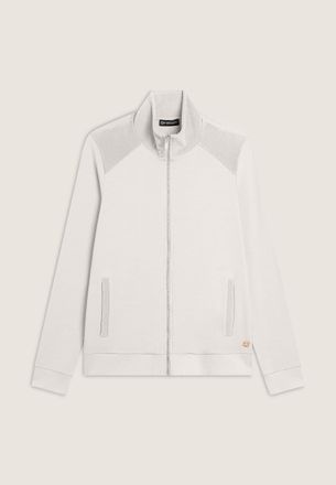 Freddy Sweatshirt FREDDY Pullover F4WSLS6, Damen, Gr. L, weiss (sandwei&szlig;), Obermaterial: 95% Viskose CV. 5% Elasthan EL., Sweatshirts Sweatshirt