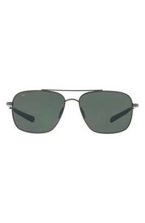 Costa Canaveral 59mm Polarized Sunglasses in Grey at Nordstrom