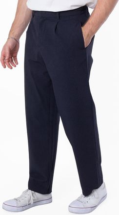 Emporio Armani Seersucker Pleated-Waist Chinos Pants, Brand Size 46 (US Size 36)