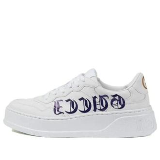 Gucci (WMNS) Gucci Blooming Love Sneakers White Black 708267-UPG70-9000