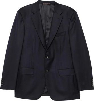 Canali Hombre, Chaquetas, Azul, Talla: XL