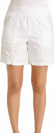 Xcvi Louisa Short In White