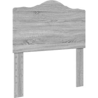 vidaXL Cabecero Gris Sonoma 75 Cm Madera Contrachapada Vidaxl