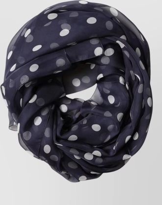 Dolce & Gabbana silk polka-dot scarf