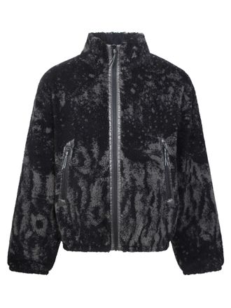 Roa Black Ewe Furry Furry Jacket