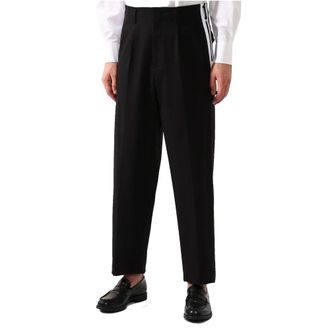 Dolce & Gabbana Mens Black Cotton Casual Pants