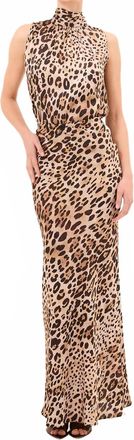 Misa Sierra Maxi Skirt In Leopard Print