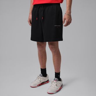 Nike Jordan Mens Jordan Flight Fleece Shorts in Black | IW6374-010