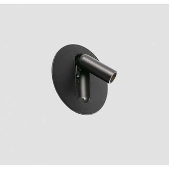 Faro Barcelona Timit Lector De Pared Negro Orientable Con Interruptor 62763