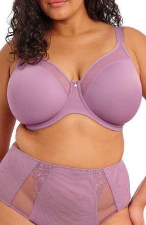 Elomi Smooth Underwire Bra in Heather at Nordstrom, Size 38Gg