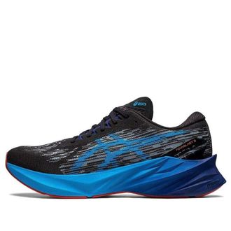 Asics Novablast 3 2E Wide Black Island Blue 1011B459-004
