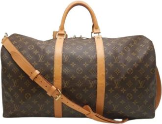 Louis Vuitton Pre-owned Weekend Bags, female, Brown, Size: ONE SIZE Pre-owned Weekend Bag