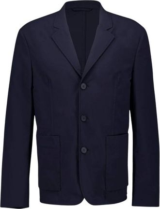 Givenchy Heren, Jassen, Blauw, Maat: L Synthetisch