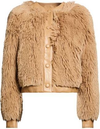 Twin-Set COATS & JACKETS - Shearling & Teddy on YOOX.COM