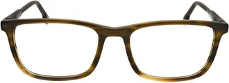 Quiksilver Mens Brown Rectangular Eyeglass Frames QS2002-1