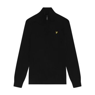 Lyle & Scott Heren, Truien, Zwart, Maat: M Katoen