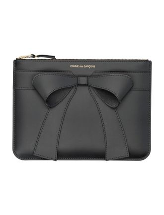 Comme Des Gar&ccedil;ons Rectangular Matte Finish Pouch