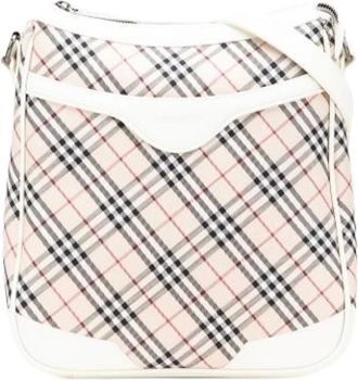 Burberry Pre-owned Cross Body Bags, female, Beige, Size: ONE SIZE Pre-owned Leather Crossbody Bag