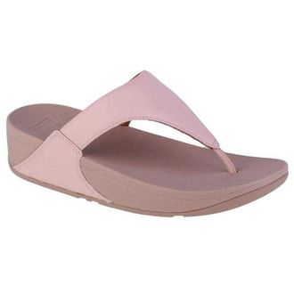 FitFlop Dames/Dames Lulu Leren Teenslippers (Roze)