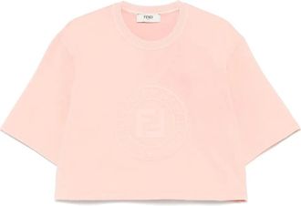 Fendi Fendi Roma T-shirt - Pink