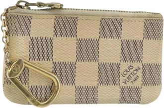 Louis Vuitton Pre-owned Accessories, female, Multicolor, Size: ONE SIZE Pre-owned Canvas Wallet