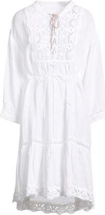 120% Lino Midi dresses