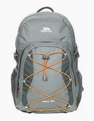 Trespass Albus 30 Litre Casual Rucksack/Backpack - Grey - Size: ONE size