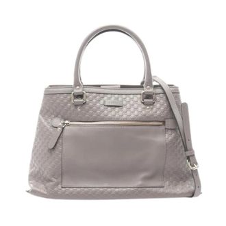 Gucci Pre-owned Handbags, female, Gray, Size: ONE SIZE Pre-owned Vintage Handbag