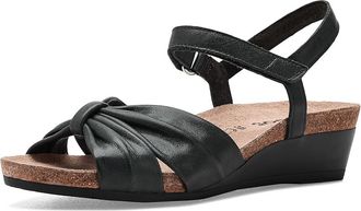 Naot Madame Womens Wedge Shoes Shiny Black Leather : EU 41 (US Womens 10) M, Leather/Suede