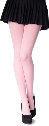 Romartex Opaque 100 Denier Tights, 23 Colours, Sizes S-XL, L, powder pink