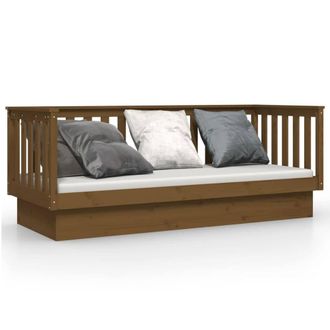 Berkfield Home Day Bed Honey Brown 75x190 cm Solid Wood Pine
