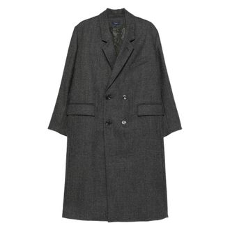 SOEUR Double-breasted Wool Coat