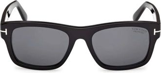 Tom Ford Sunglasses Ft1303 01 D Smith Black/Smoke Grey Unisex Polarized