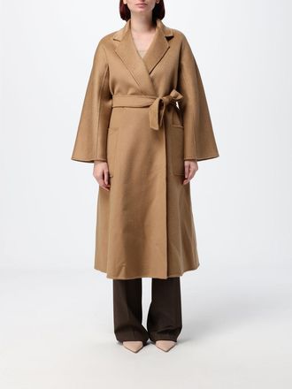 Max Mara Cappotto lungo a vestaglia Ludmilla in cashmere con cintura