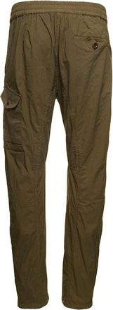 Ten c Dark Brown Cotton Pants
