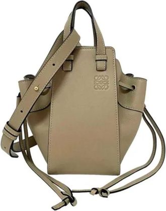 Loewe Pre-owned Fabric handbags - Dames - Vintage Mini Tas - Beige - ONE Size - Vintage