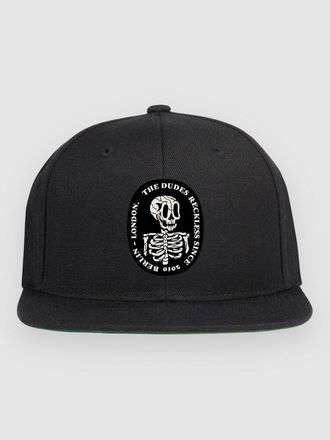 THE DUDES Reckless Structured 6 Panel Cap schwarz