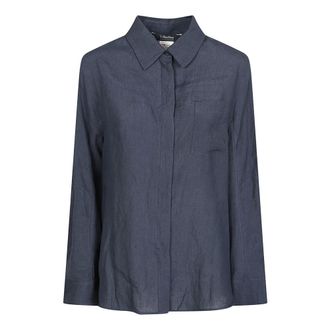 Max Mara Shirts, female, Blue, Size: 2XS Shirt