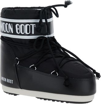 Moon Boot Womens Ankle Boots Icon Low Nylon Black
