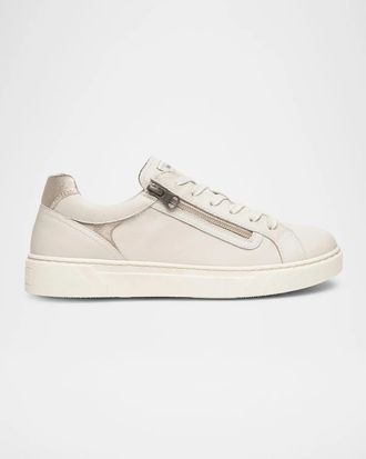 Nero Giardini Leather Low-Top Sneakers